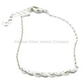 Bijoux en argent, Ensemble de bijoux en laiton, Collier en bracelet (KT3033W)